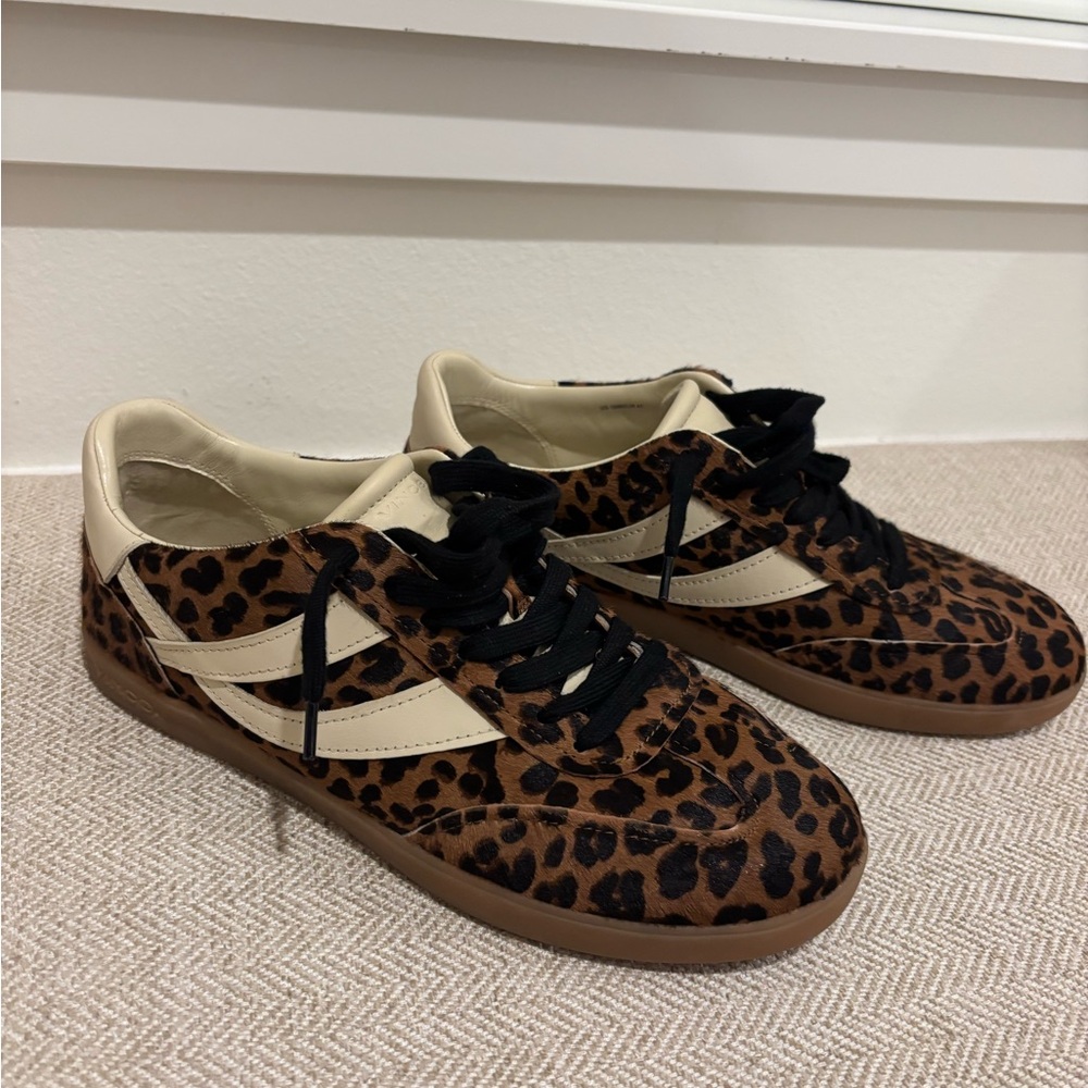 Vince Leopard Print Women's Sneakers
